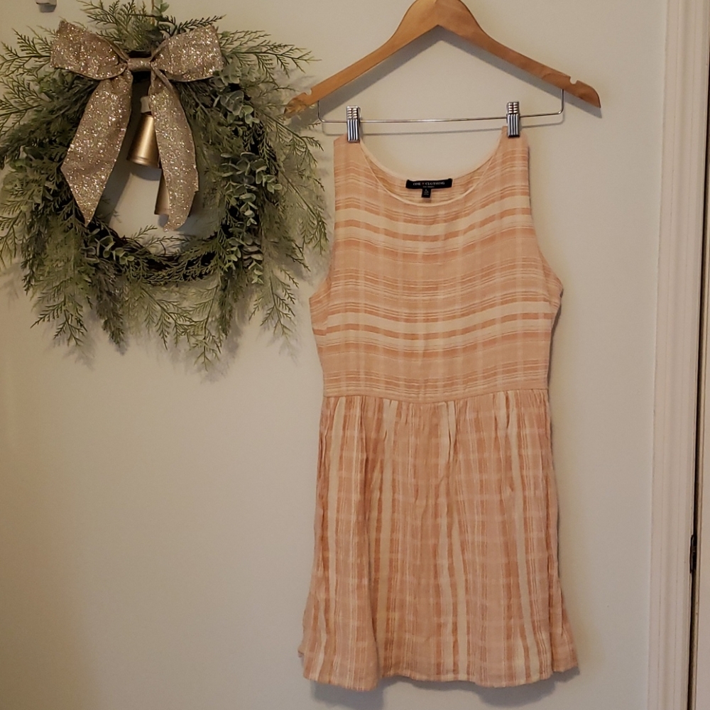 Sweet Peachy Pink cotton dress